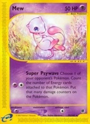 Mew (55/165) [Expedition] Normal - Rare