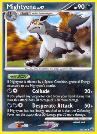Mightyena (54/127) [Platinum] Normal - Uncommon