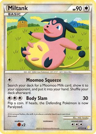 Miltank (047/123) [HeartGold SoulSilver] Normal - Uncommon