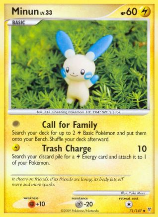 Minun (71/147) [Supreme Victors] Normal - Uncommon