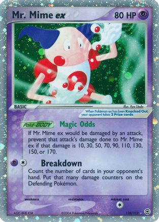 Mr. Mime ex (110/112) [FireRed & LeafGreen] Holofoil - Ultra Rare