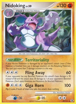 Nidoking (29/111) [Rising Rivals] Normal - Rare