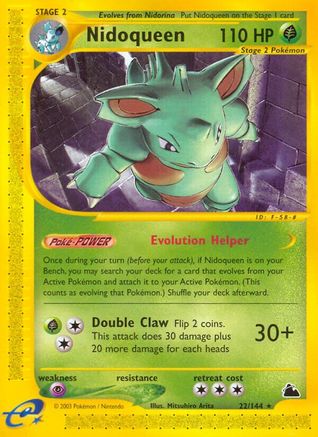 Nidoqueen (22/144) [Skyridge] Normal - Rare