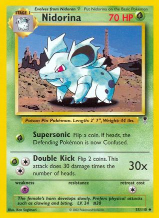 Nidorina (55/110) [Legendary Collection] Normal - Uncommon