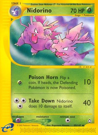 Nidorino (055/147) [Aquapolis] Normal - Uncommon
