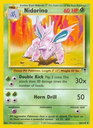 Nidorino (56/110) [Legendary Collection] Normal - Uncommon