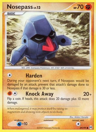 Nosepass (069/99) [Arceus] Normal - Common