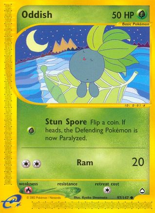 Oddish (97/147) [Aquapolis] Normal - Common