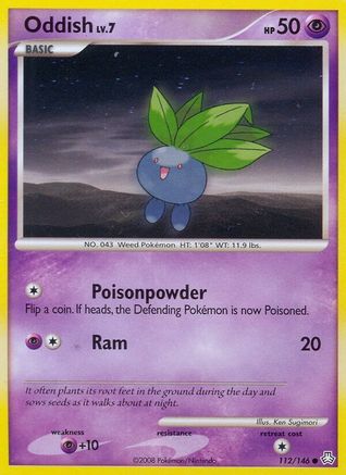 Oddish (112/146) [Legends Awakened] Normal - Common