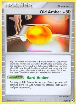 Old Amber (89/99) [Arceus] Normal - Uncommon