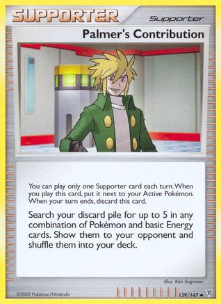 Palmer's Contribution (139/147) [Supreme Victors] Normal - Uncommon