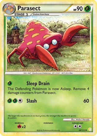 Parasect (048/123) [HeartGold SoulSilver] Normal - Uncommon