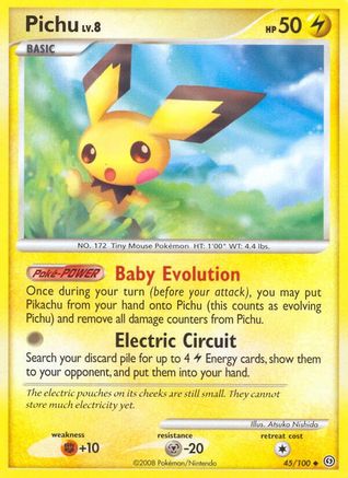 Pichu (045/100) [Stormfront] Normal - Uncommon