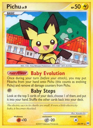 Pichu (025/99) [Arceus] Normal - Rare