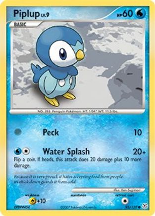 Piplup (093/130) [Diamond and Pearl] Normal - Common
