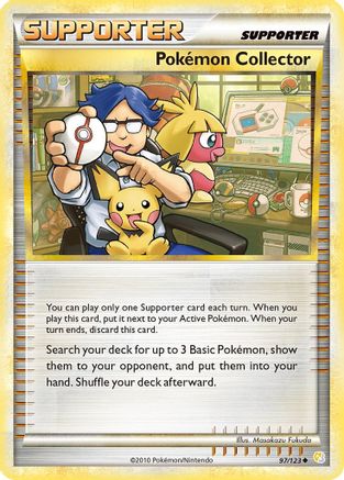 Pokemon Collector (097/123) [HeartGold SoulSilver] Normal - Uncommon
