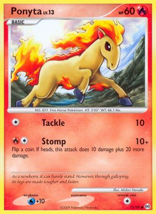 Ponyta (072/99) [Arceus] Normal - Common