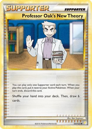 Professor Oak's New Theory (101/123) [HeartGold SoulSilver] Normal - Uncommon