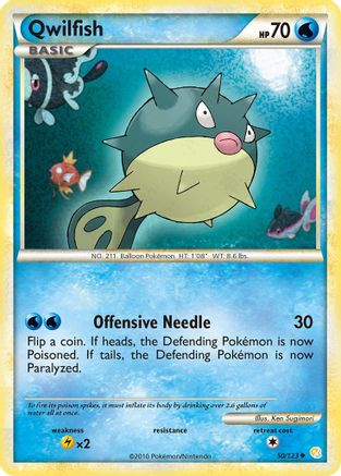 Qwilfish (050/123) [HeartGold SoulSilver] Normal - Uncommon