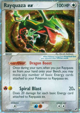 Rayquaza ex (102/107) [Deoxys] Normal - Ultra Rare