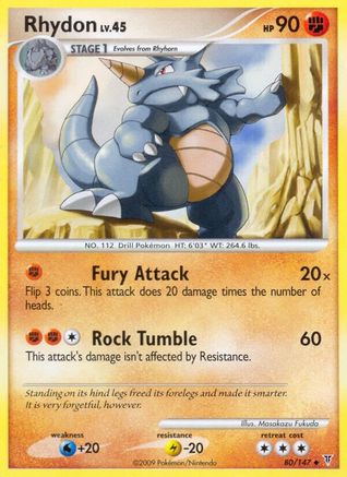 Rhydon (80/147) [Supreme Victors] Normal - Uncommon