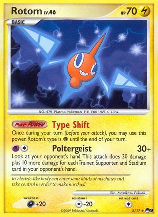 Rotom (5/17) [POP Series 9] Normal - Rare