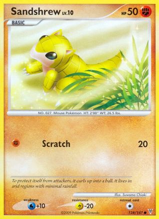 Sandshrew (124/147) [Supreme Victors] Normal - Common
