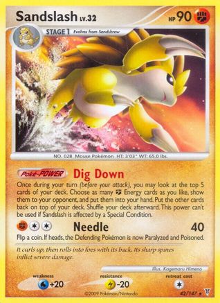 Sandslash (42/147) [Supreme Victors] Normal - Rare