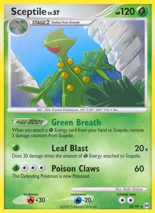 Sceptile (030/99) [Arceus] Normal - Rare