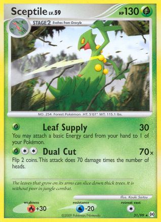 Sceptile (031/99) [Arceus] Normal - Rare
