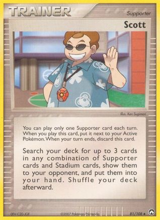 Scott (081/108) [Power Keepers] Normal - Uncommon