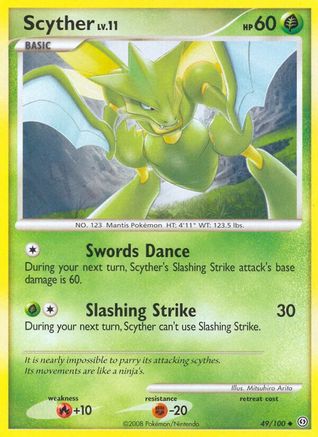 Scyther (049/100) [Stormfront] Normal - Uncommon