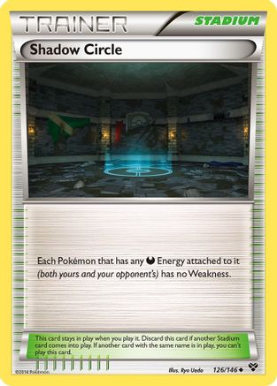 Shadow Circle (126/146) [XY Base Set] Reverse Holofoil - Uncommon