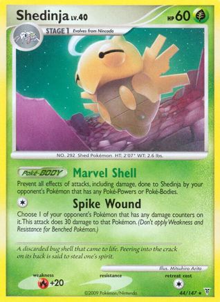 Shedinja (44/147) [Supreme Victors] Normal - Rare