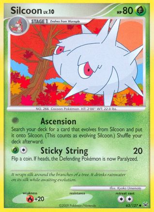 Silcoon (63/127) [Platinum] Normal - Uncommon