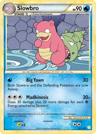 Slowbro (052/123) [HeartGold SoulSilver] Normal - Uncommon