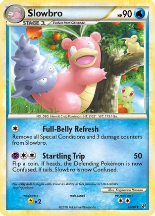 Slowbro (038/90) [Undaunted] Reverse Holofoil - Uncommon