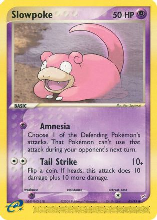 Slowpoke (045/95) [Team Magma vs Team Aqua] Reverse Holofoil - Common