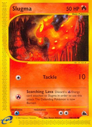 Slugma (98/144) [Skyridge] Reverse Holofoil - Common