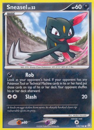 Sneasel (120/146) [Legends Awakened] Normal - Common