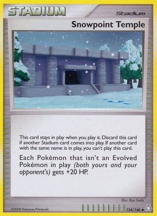 Snowpoint Temple (134/146) [Legends Awakened] Normal - Uncommon
