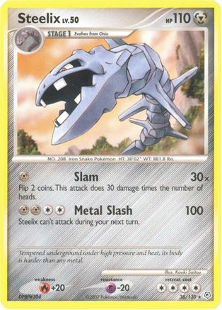 Steelix (38/130) [Diamond and Pearl] Reverse Holofoil - Rare