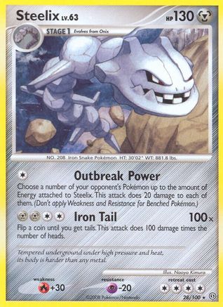Steelix (28/100) [Stormfront] Normal - Rare