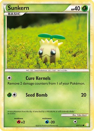 Sunkern (085/123) [HeartGold SoulSilver] Normal - Common