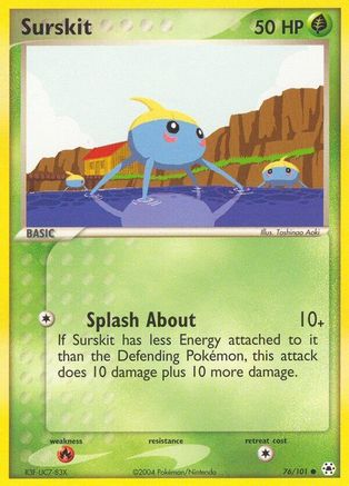 Surskit (076/101) [Hidden Legends] Reverse Holofoil - Common