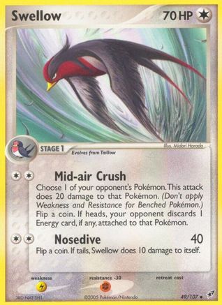 Swellow (49/107) [Deoxys] Normal - Uncommon