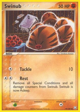 Swinub (079/109) [Team Rocket Returns] Normal - Common