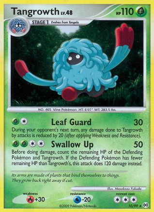 Tangrowth (010/99) [Arceus] Reverse Holofoil - Holo Rare