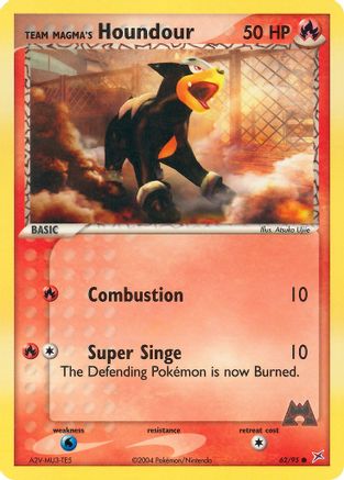 Team Magma's Houndour (062/95) [Team Magma vs Team Aqua] Normal - Common
