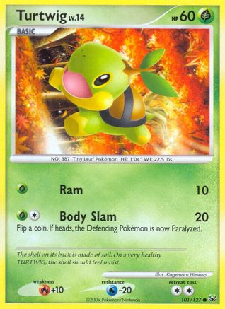 Turtwig (101/127) [Platinum] Reverse Holofoil - Common